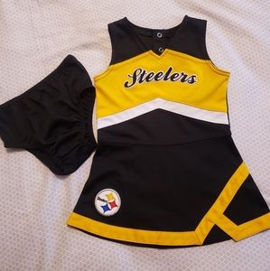 Steelers dress toddler girls 24mo